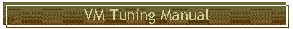 VM Tuning Manual